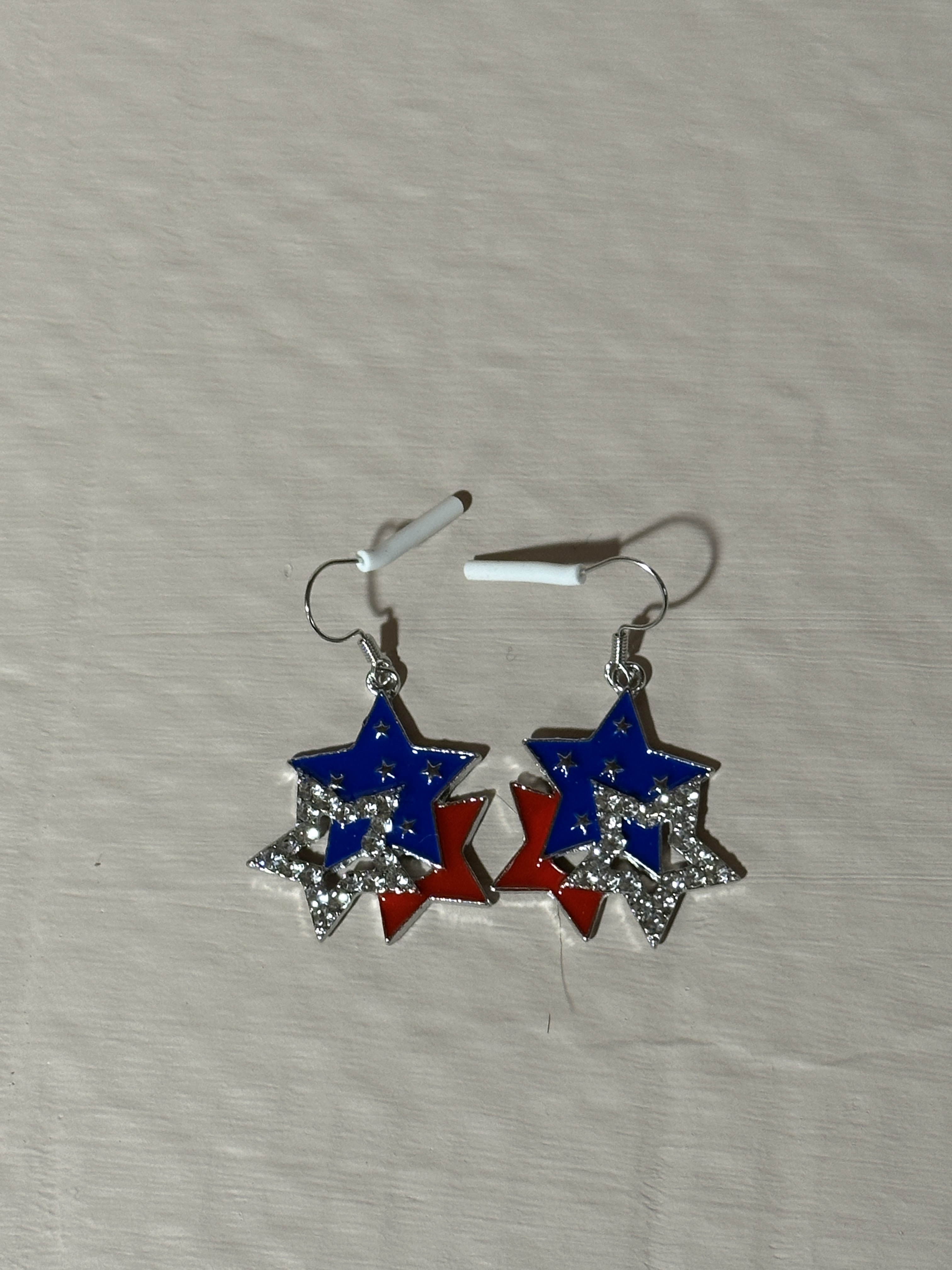 Patriotic Star Earrings