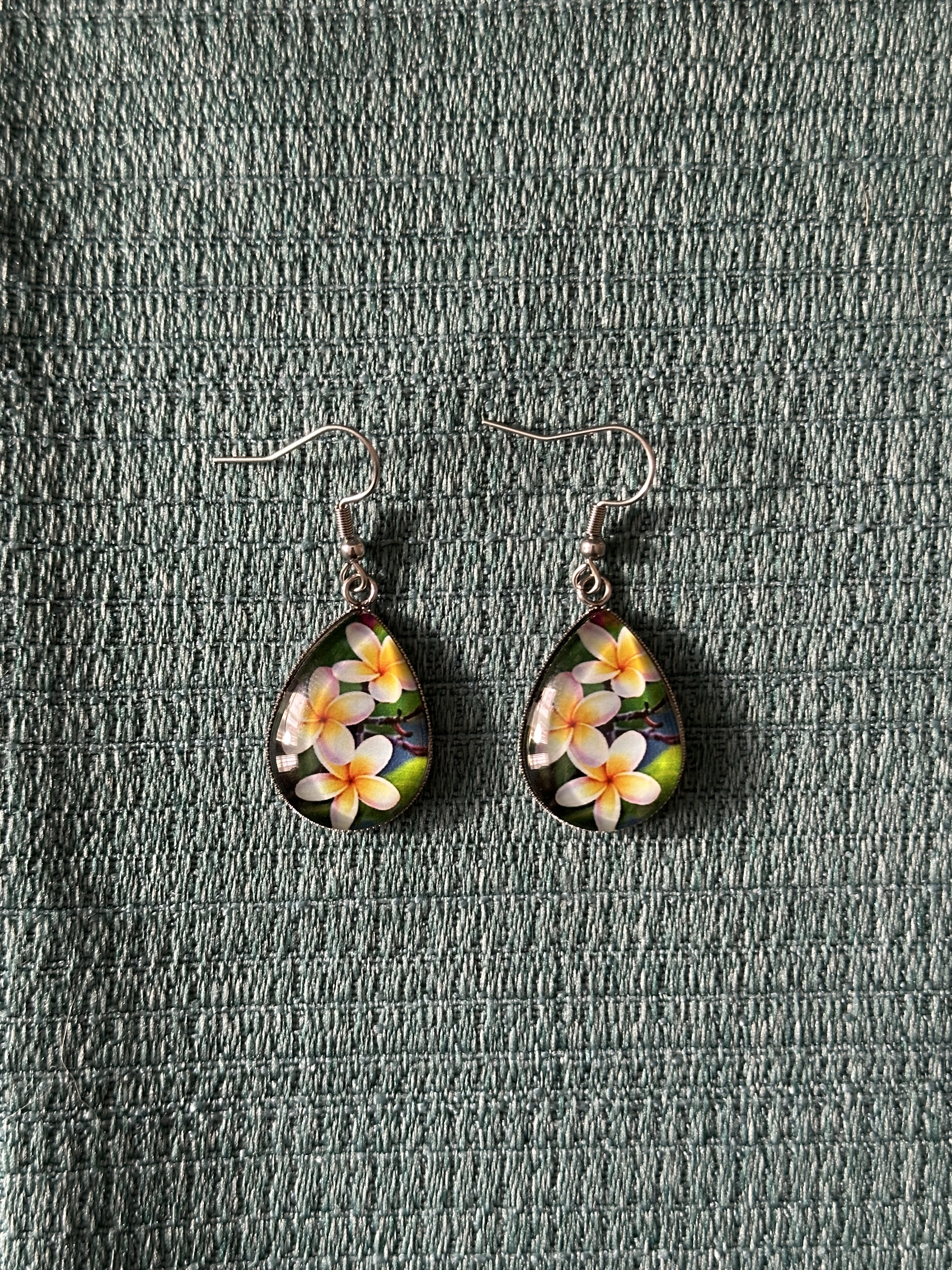 Floral Teardrop Earrings