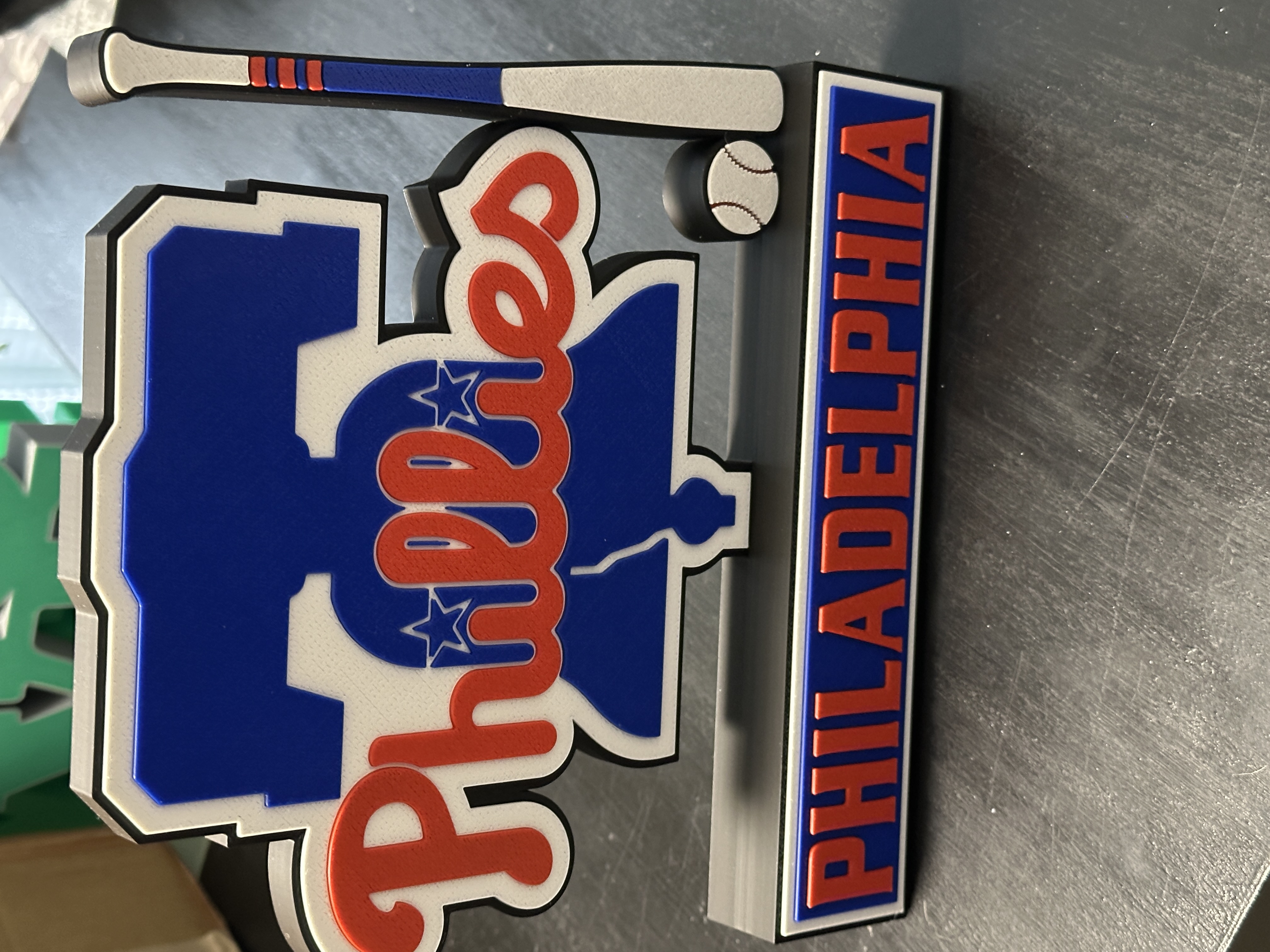 Phillies Bell Standing Sign