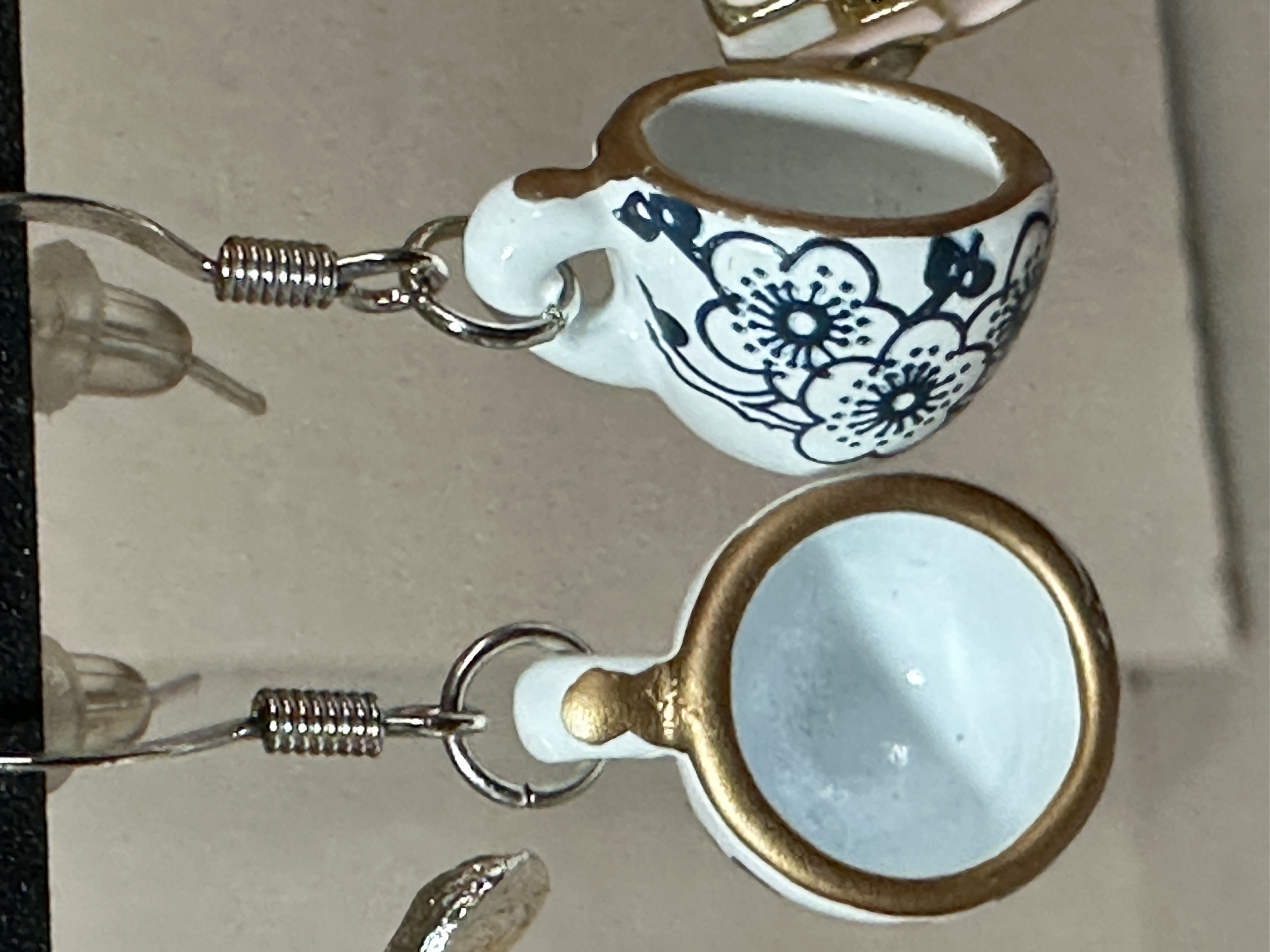 Teacup Earrings