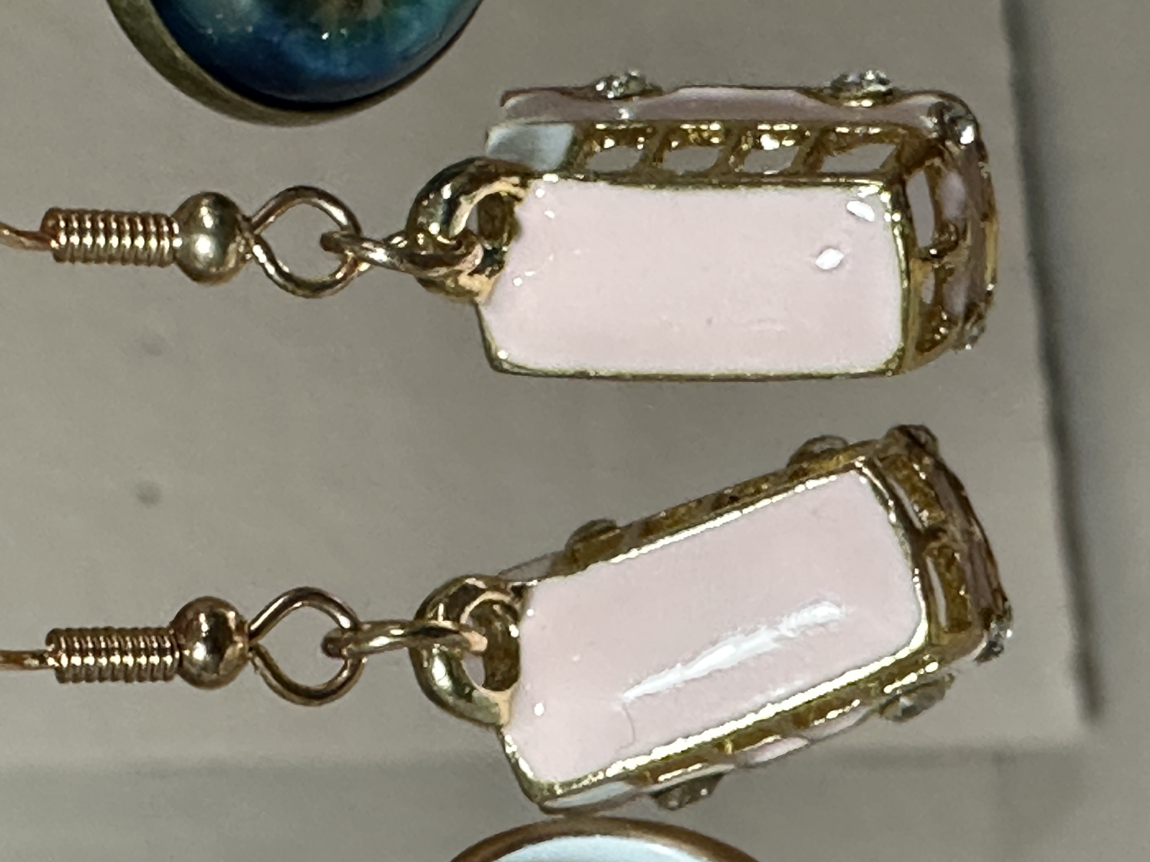 Pink Hippie Bus Earrings