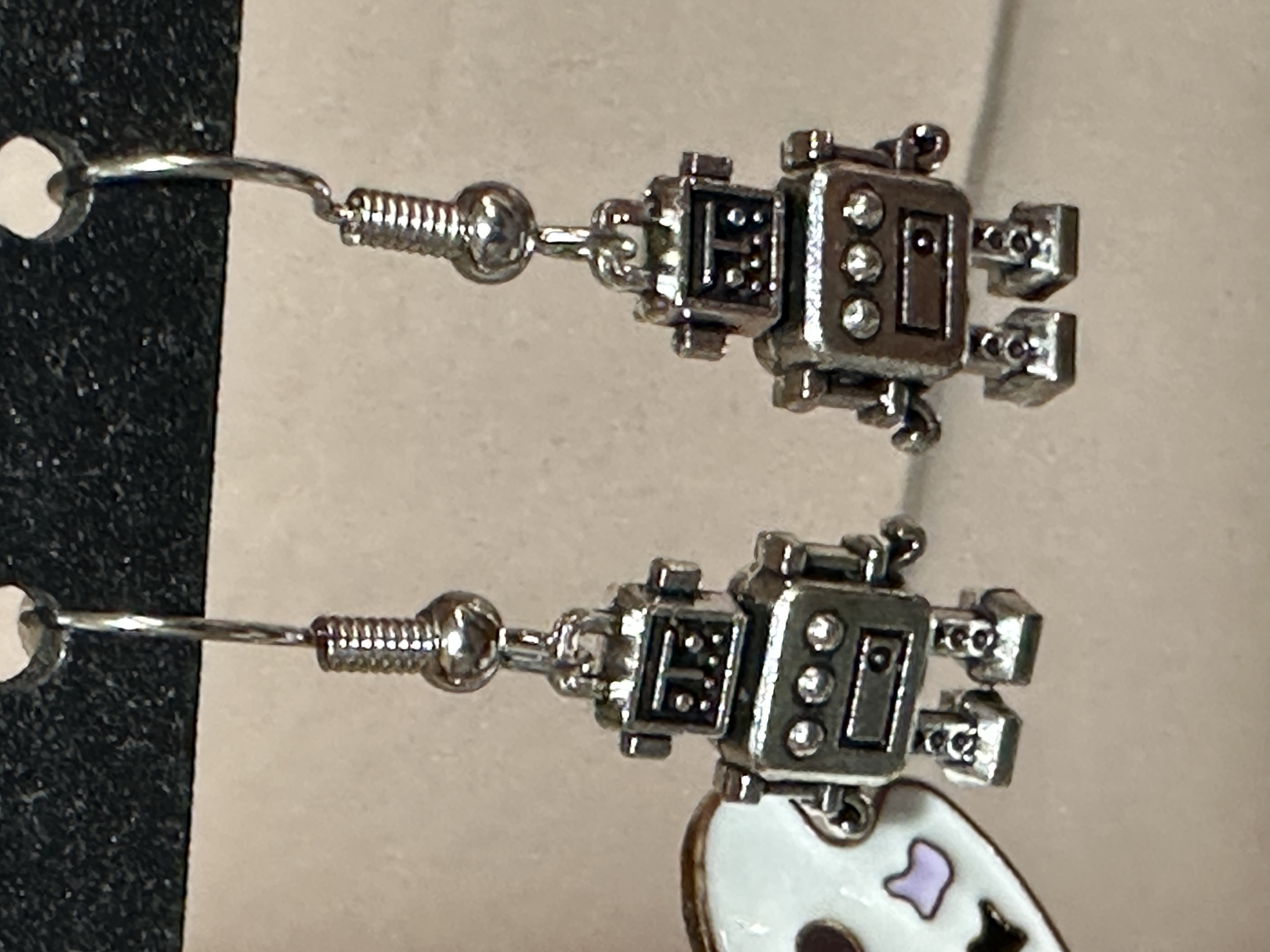 Robot Earrings
