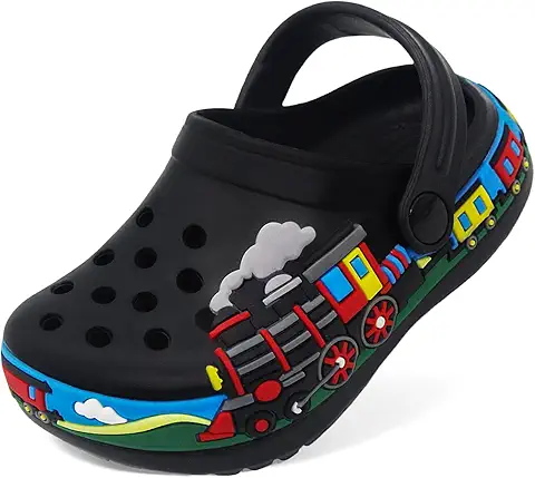 Kids' Train-Themed Clog