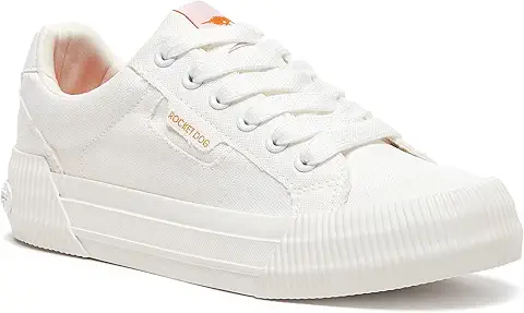 White Canvas Sneaker