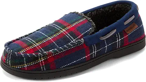 Plaid Moccasin Slipper