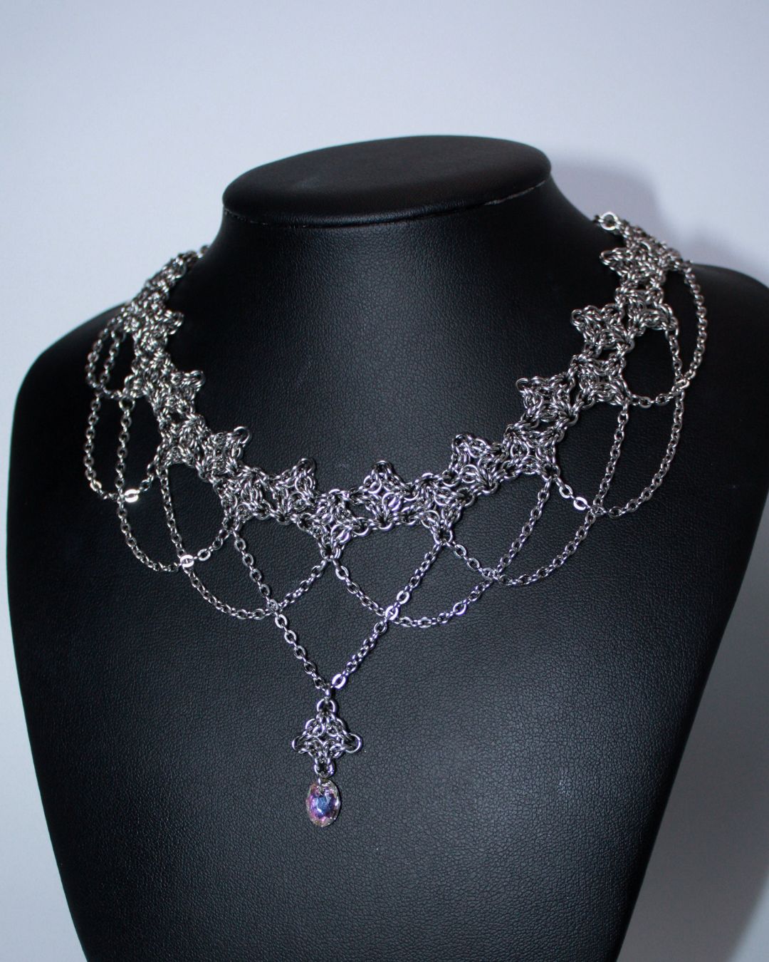 Stainles steel chocker necklace - Luthien