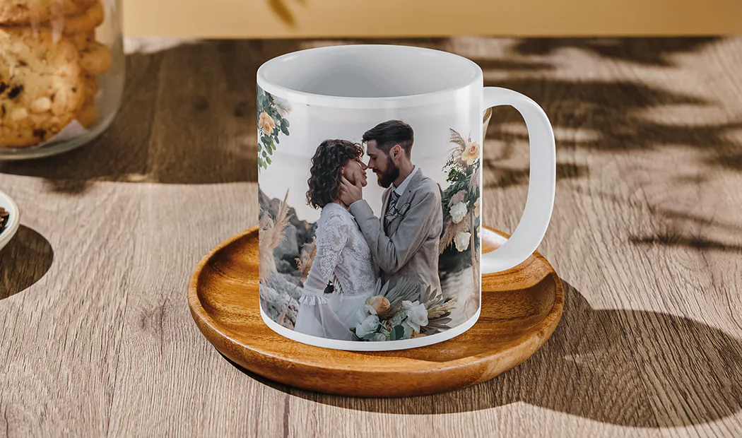 Caneca de Casamento Porcelana