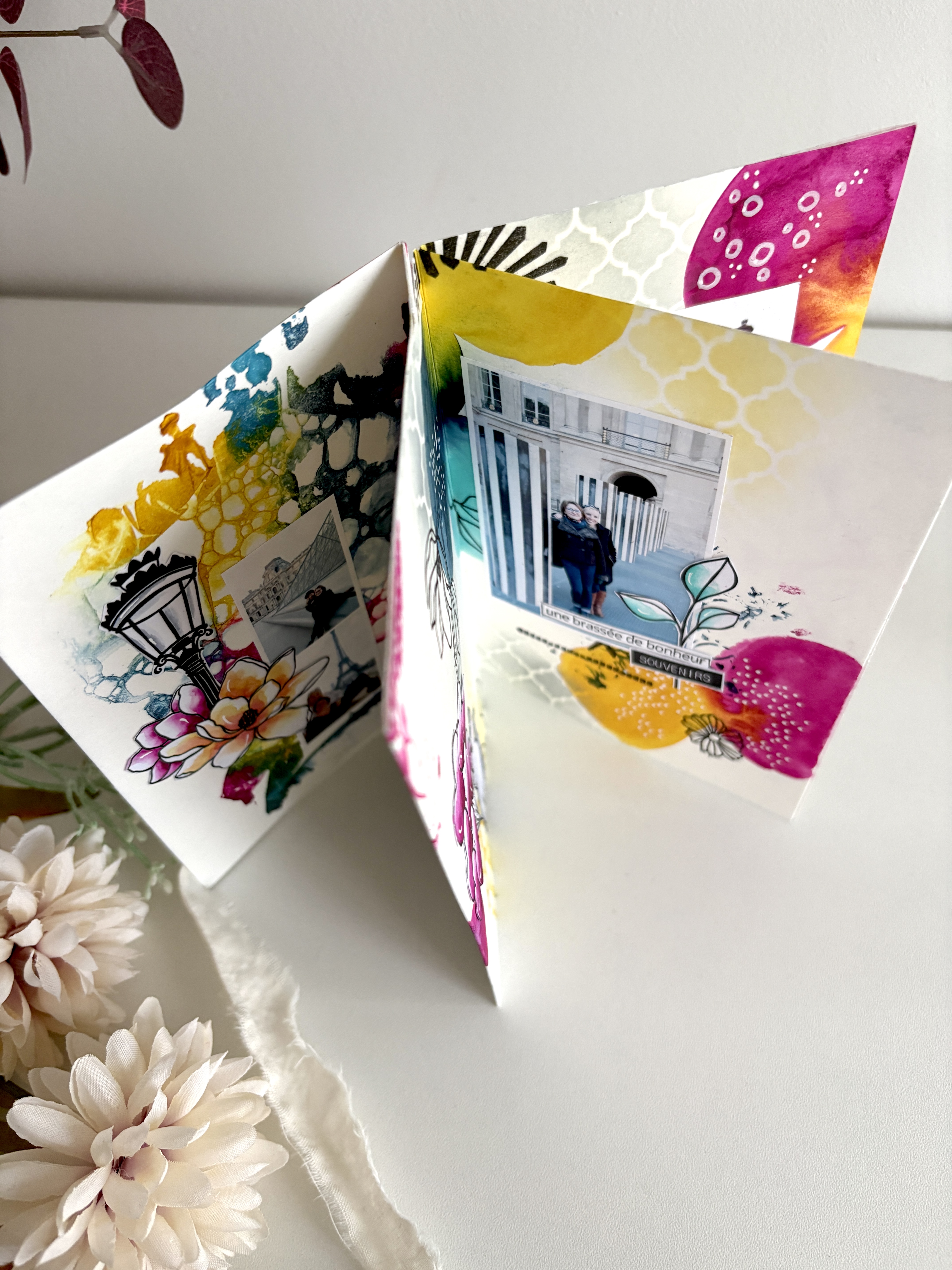 Tutoriel PDF - mini projet "J'adore" du salon Port Marly pour L'encre et l'image