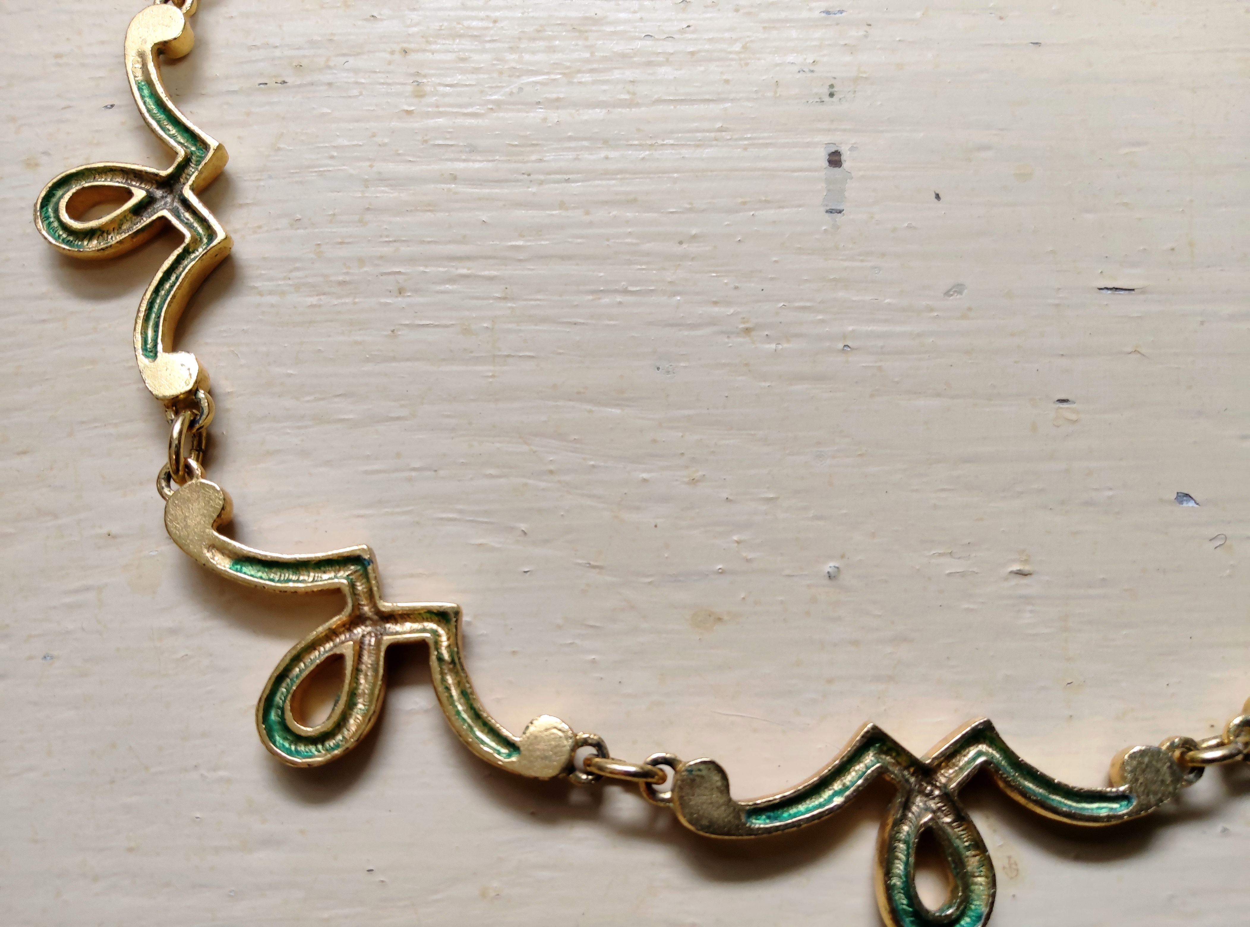 Collier vintage Inès de la Fressange vers 1990 Paris