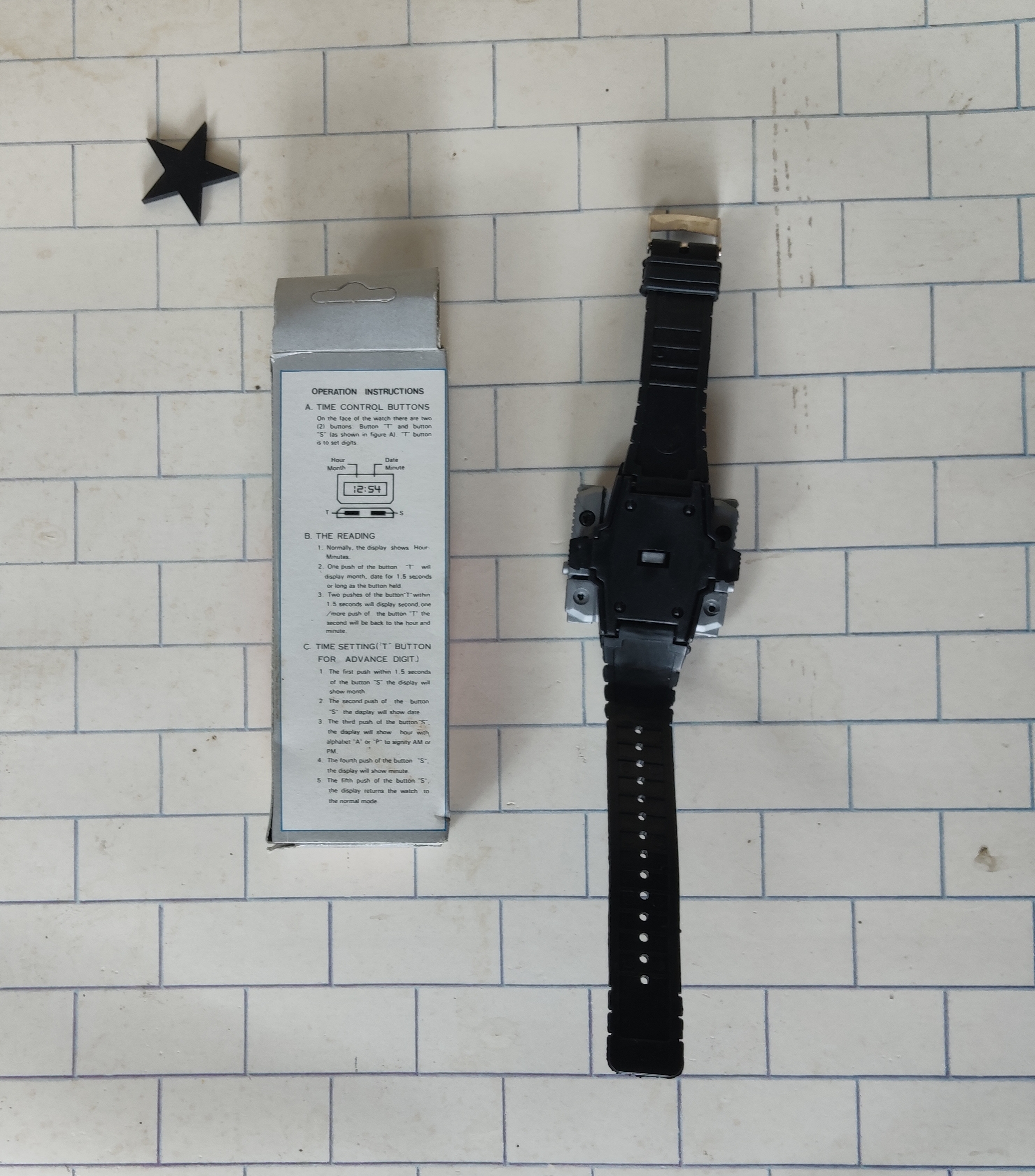 VINTAGE Montre Gobots robot transfomers Takara 1980 WATCH. Montre à quartz 80s 