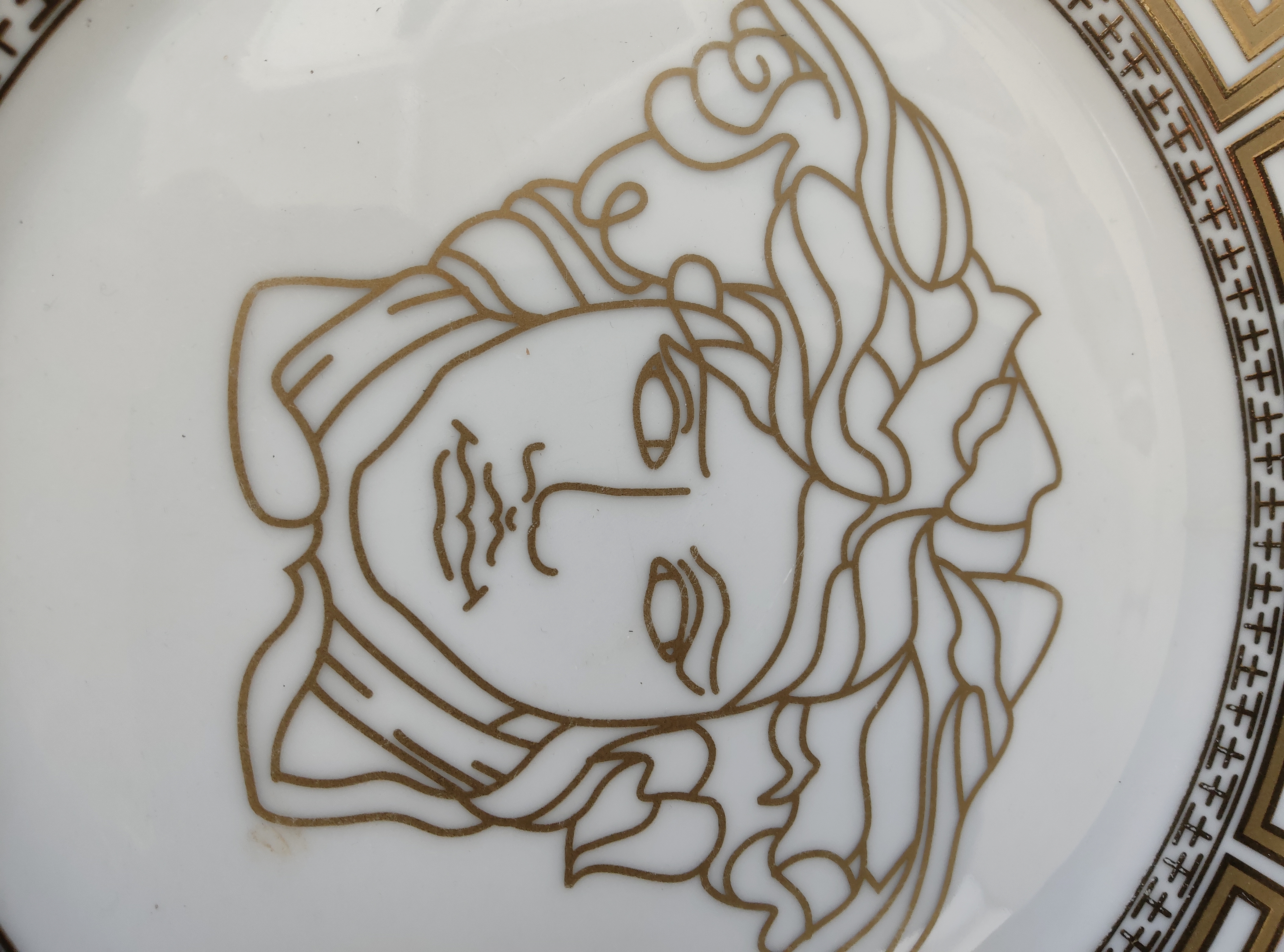 Assiette Versace. Edition limitée 