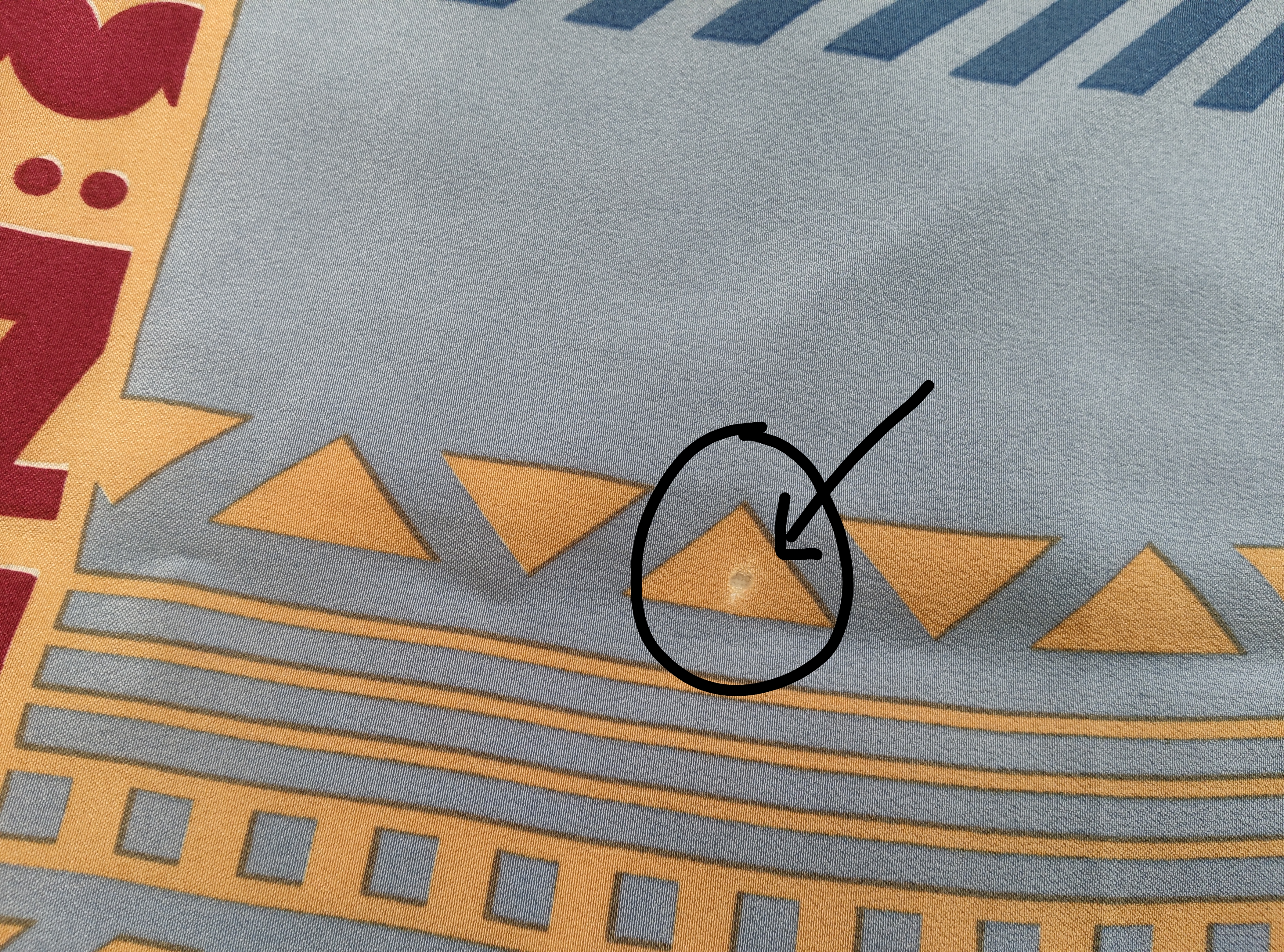 Foulard en soie Christian DIOR vintage multicolore 