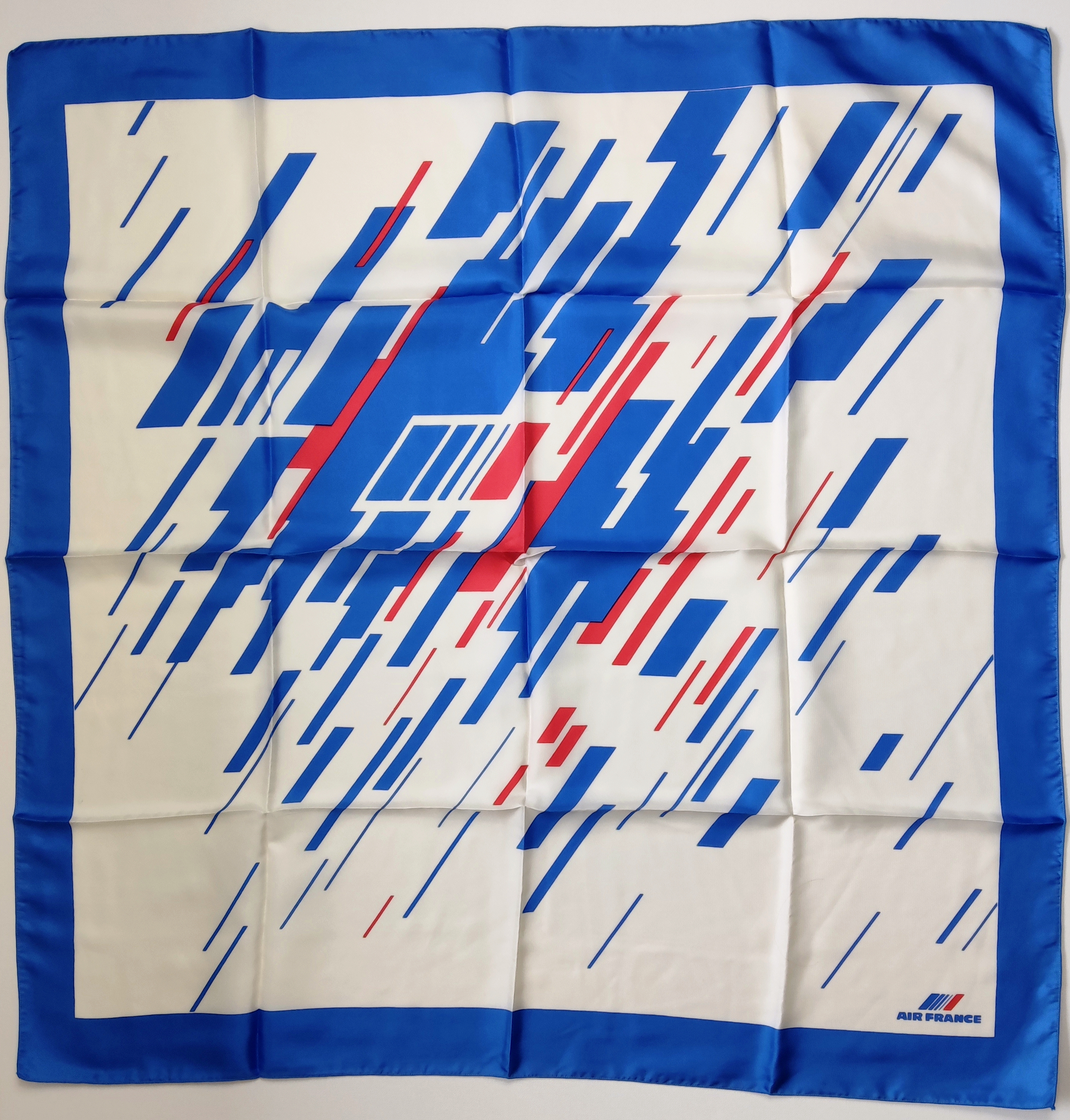 Foulard AIR FRANCE vintage en soie