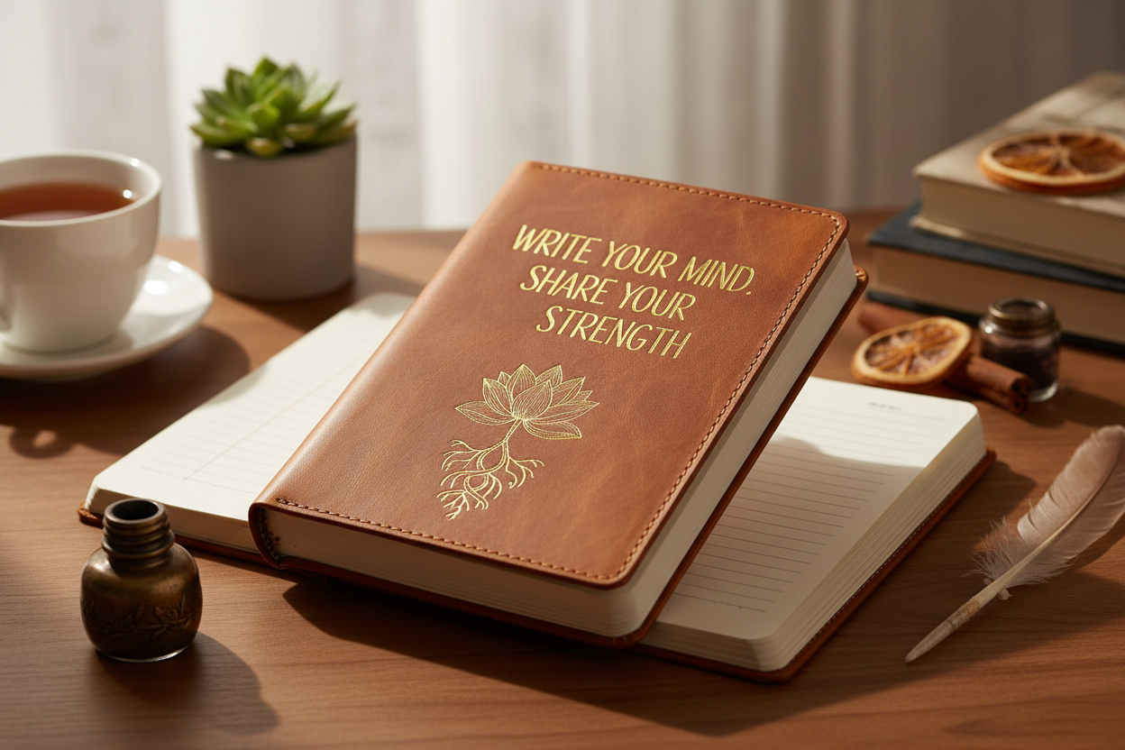 Leather Inspirational Journal