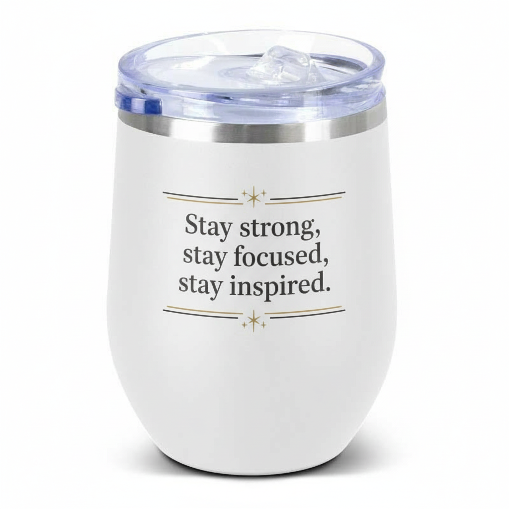 Motivational Insulated Tumbler