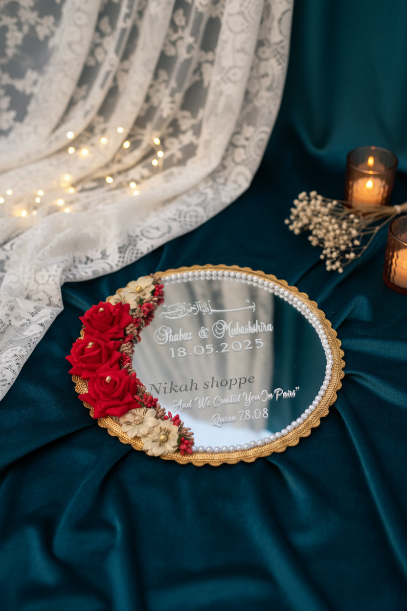 Decorative Nikah Mirror(401)