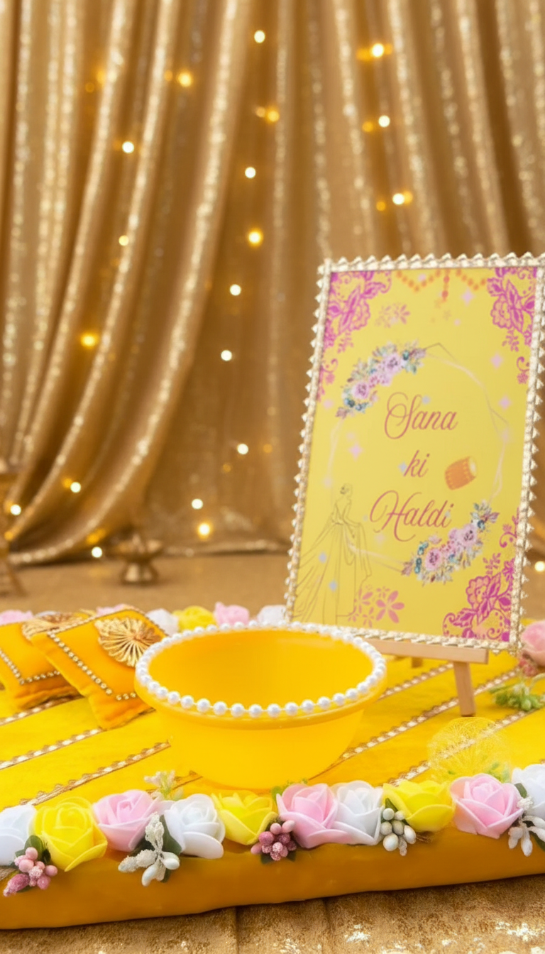 Haldi Ceremony Platter