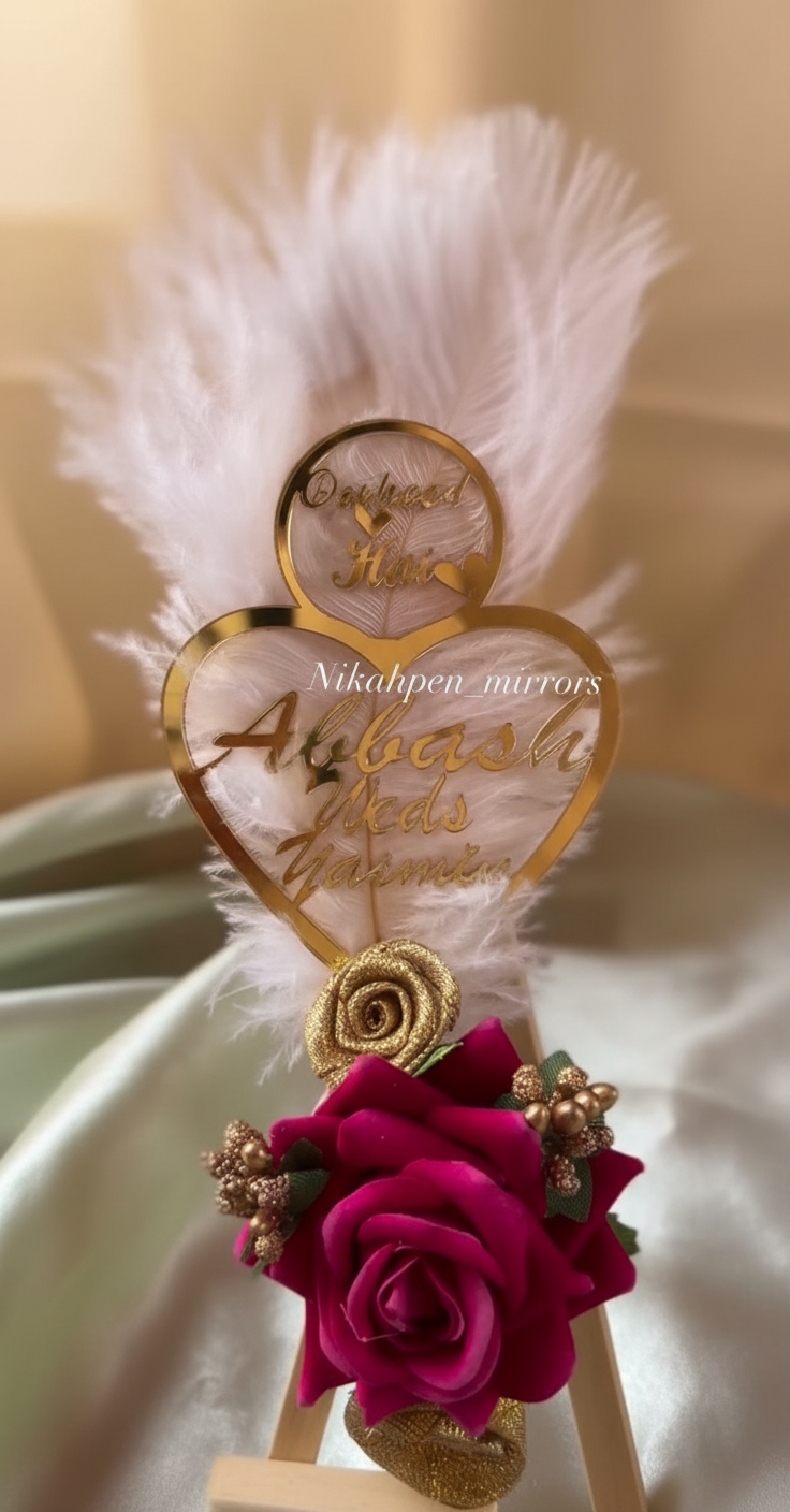 Custom Engraved Wedding Pen(208)