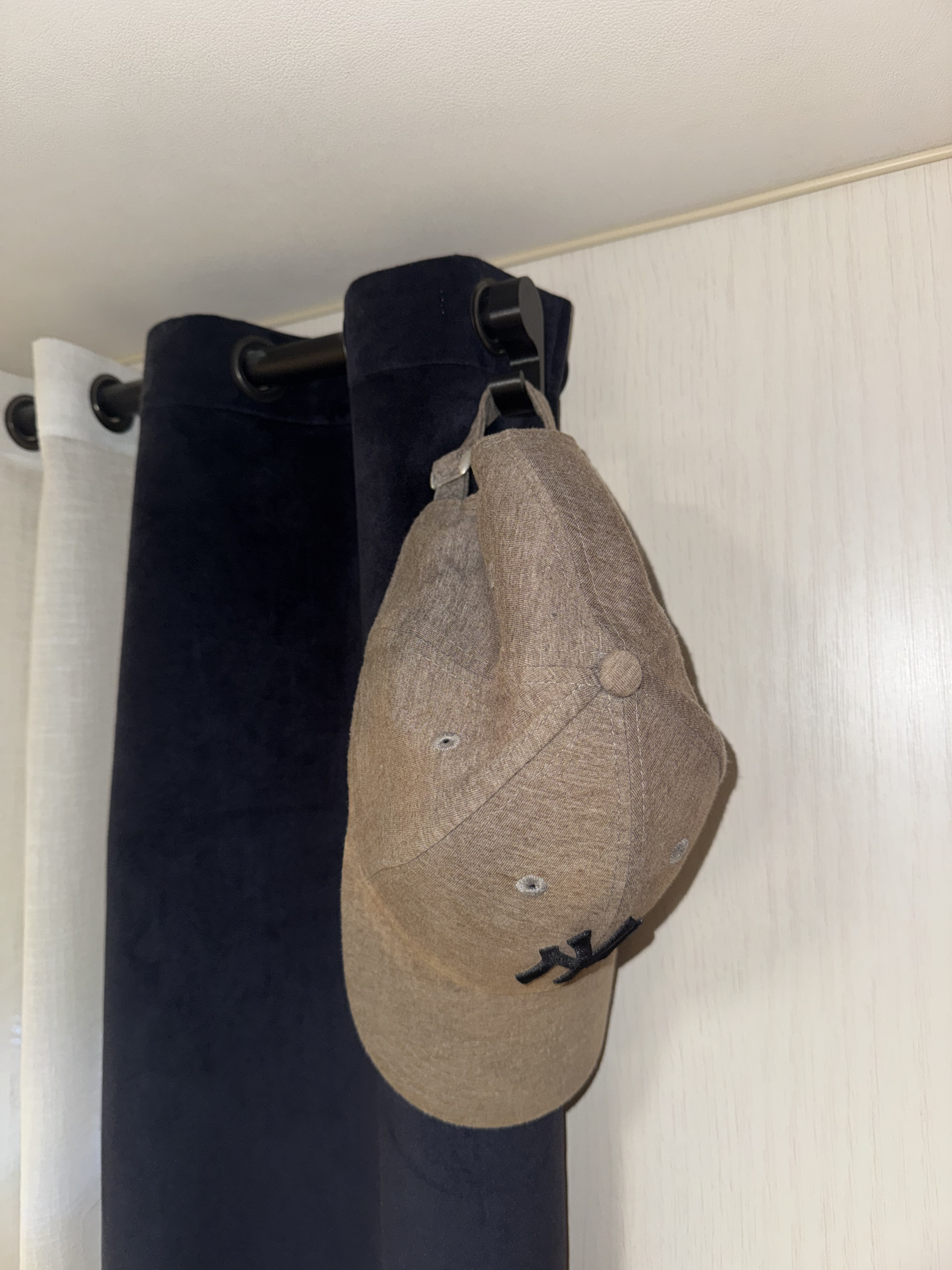 Patères de tringle droite et gauche (1 jeu)