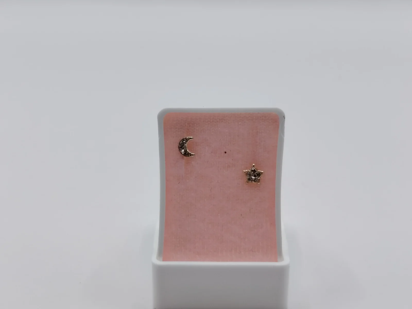 Aretes luna y estrella