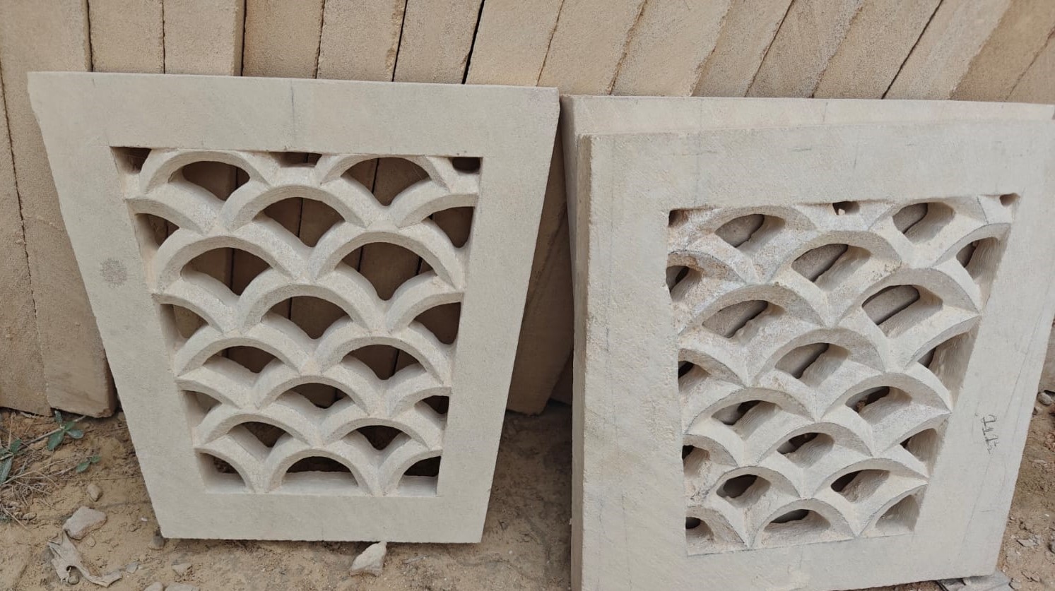 Ivory limestone