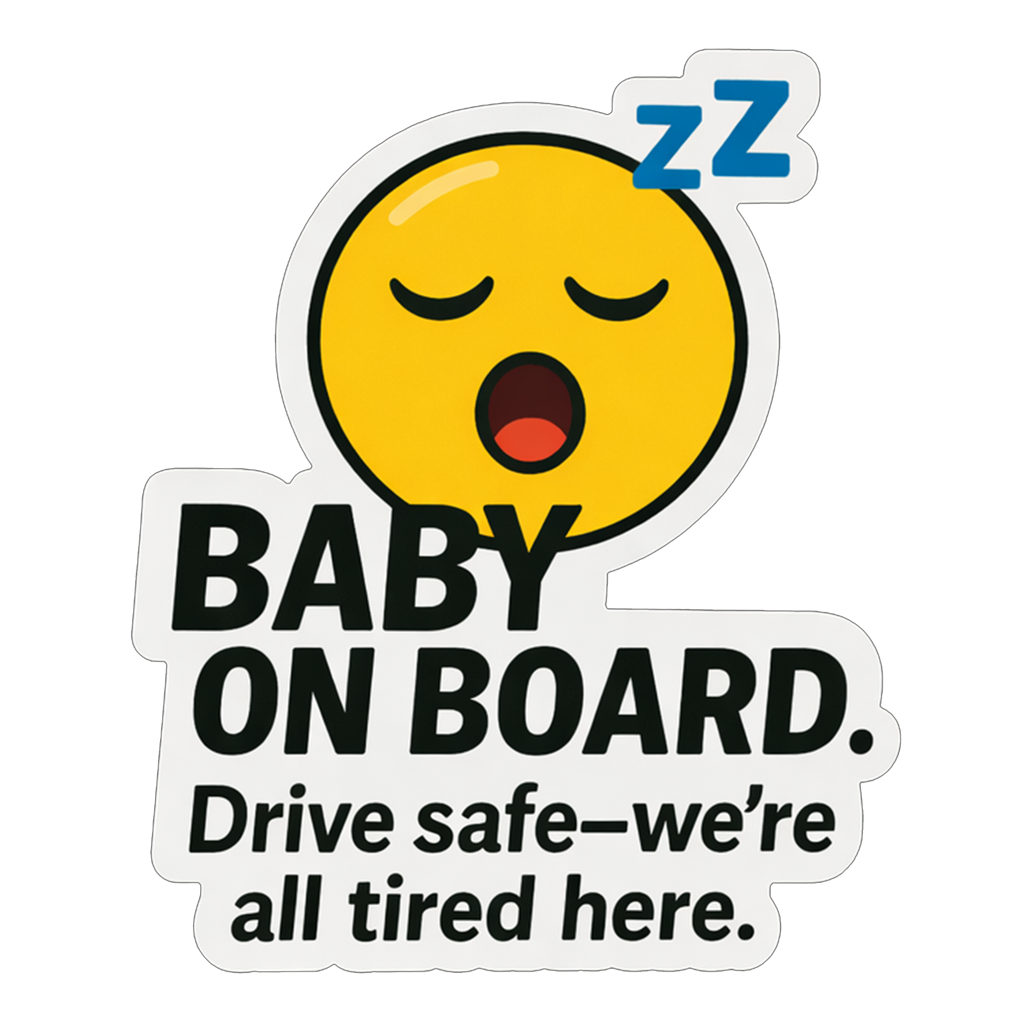 Baby on Board  – (Sticker & Magnet)