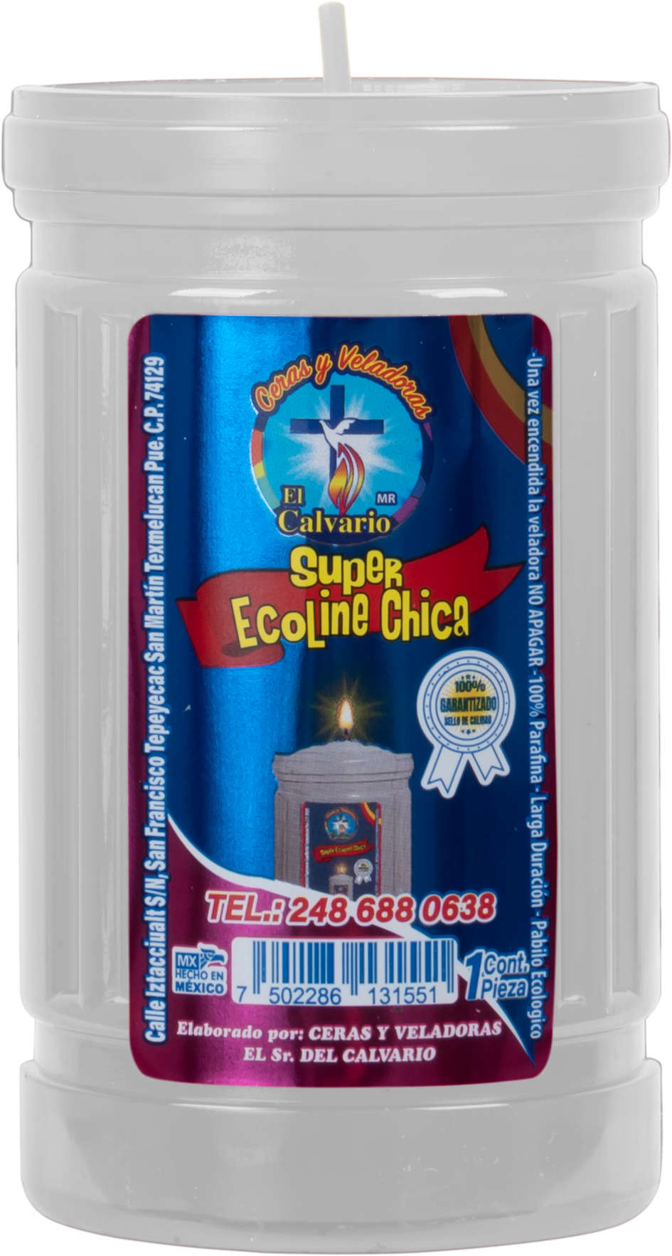 Veladora Super Eco Line Chica