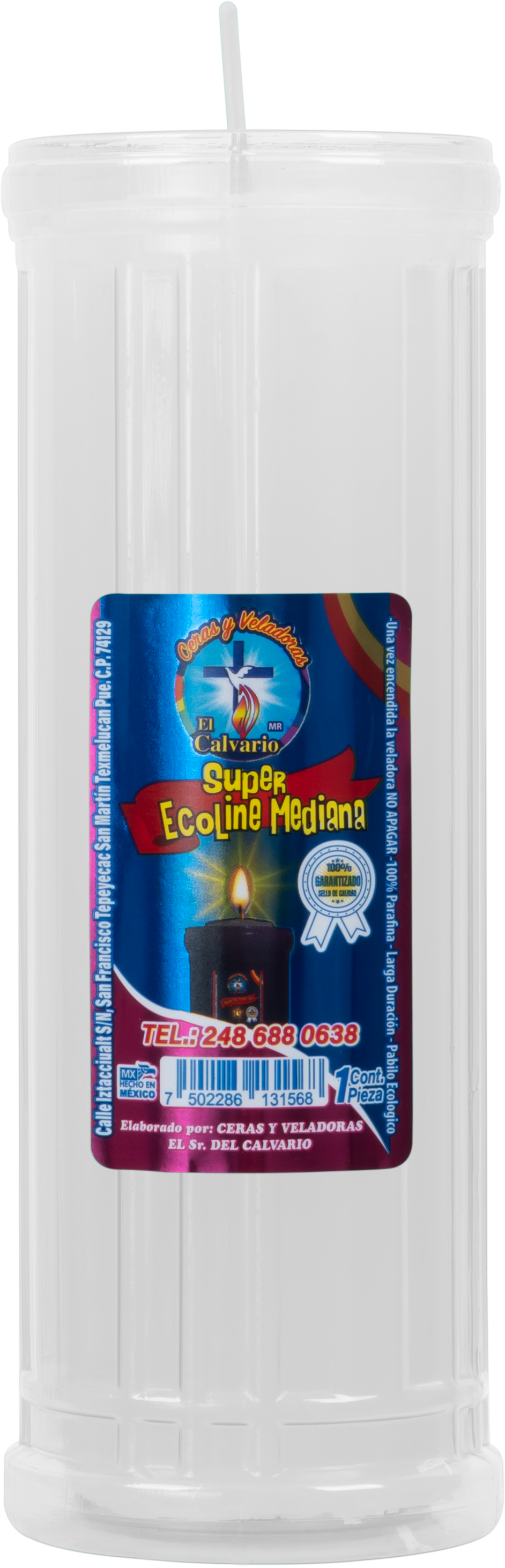 Veladora Super Eco Line Mediana