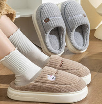 Cozy Plush Cotton Slippers