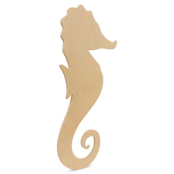 Seahorse Wood Cutout, 16"