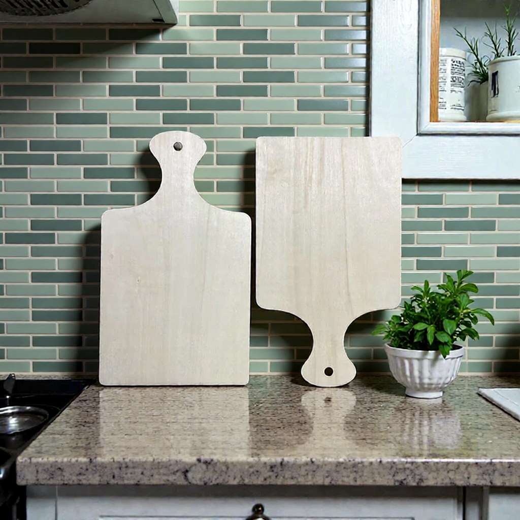 Wooden Cutting Board Blanks - Set of 2