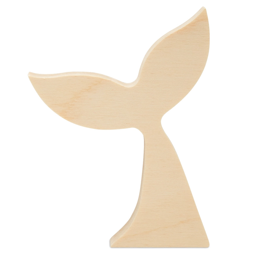 Chunky Mermaid Tail Cutout