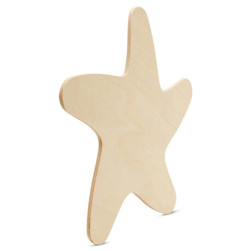 Wood Starfish Cutout, 12"