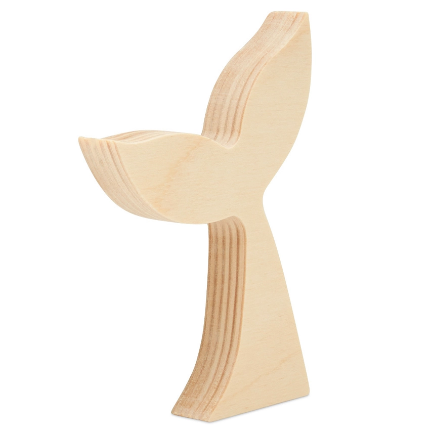 Chunky Mermaid Tail Cutout