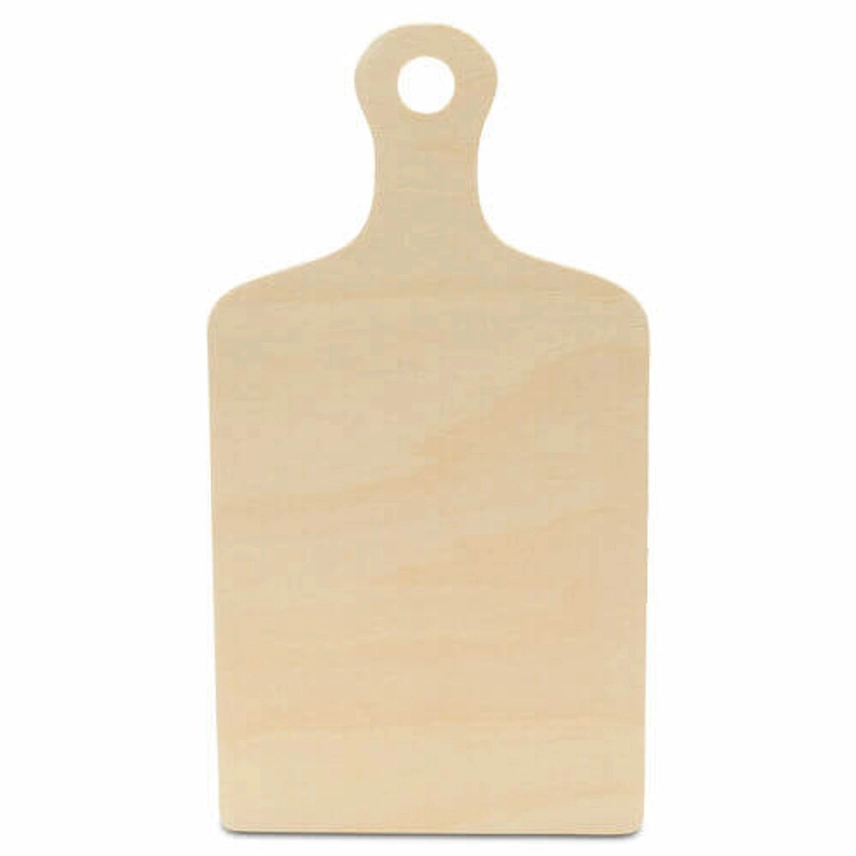 Wood Cutting Board Cutout with Handle