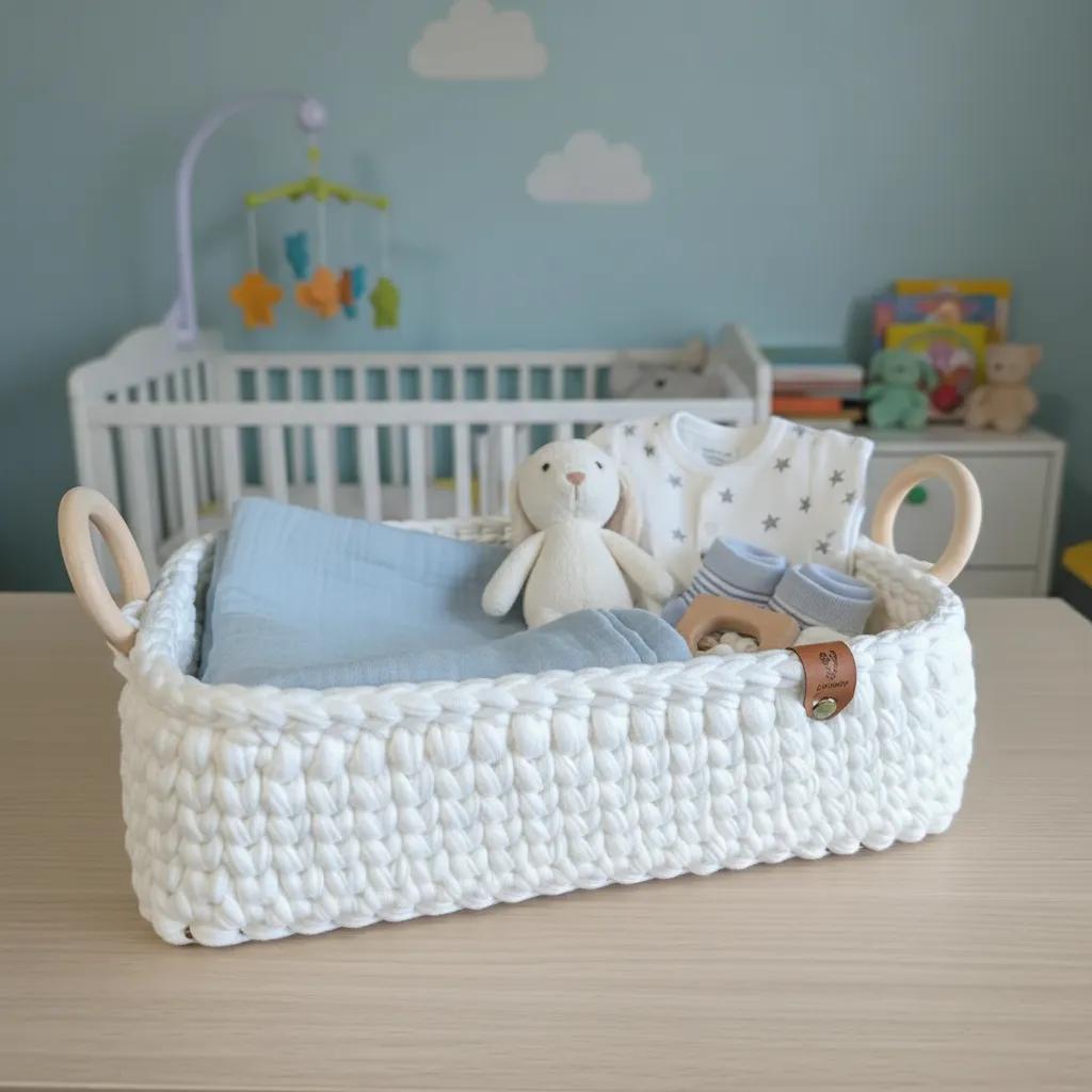 Ensemble plateau et paniers - Rangement et déco