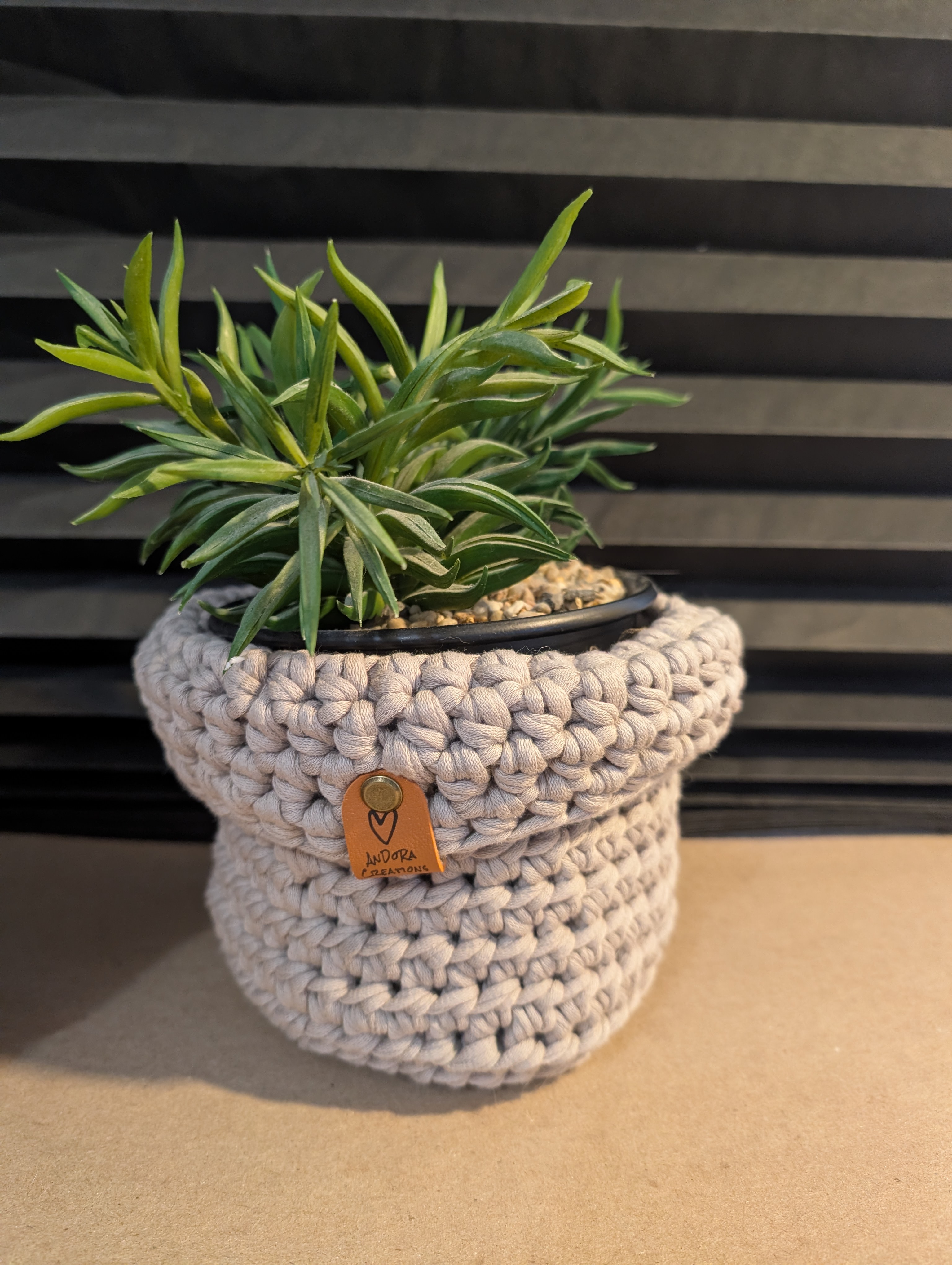 Paniers déco - gris