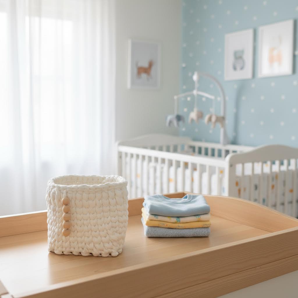 Ensemble plateau et paniers - Rangement et déco