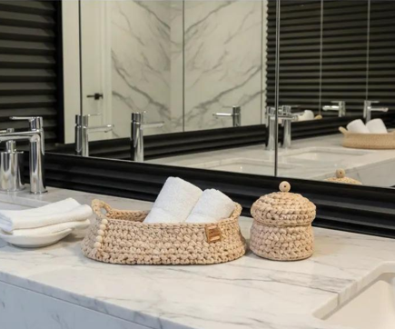 Ensemble paniers déco & rangement