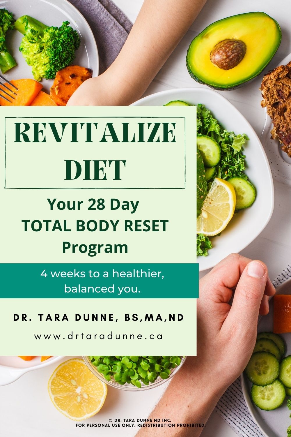 REVITALIZE DIET 28 Day Reset Program