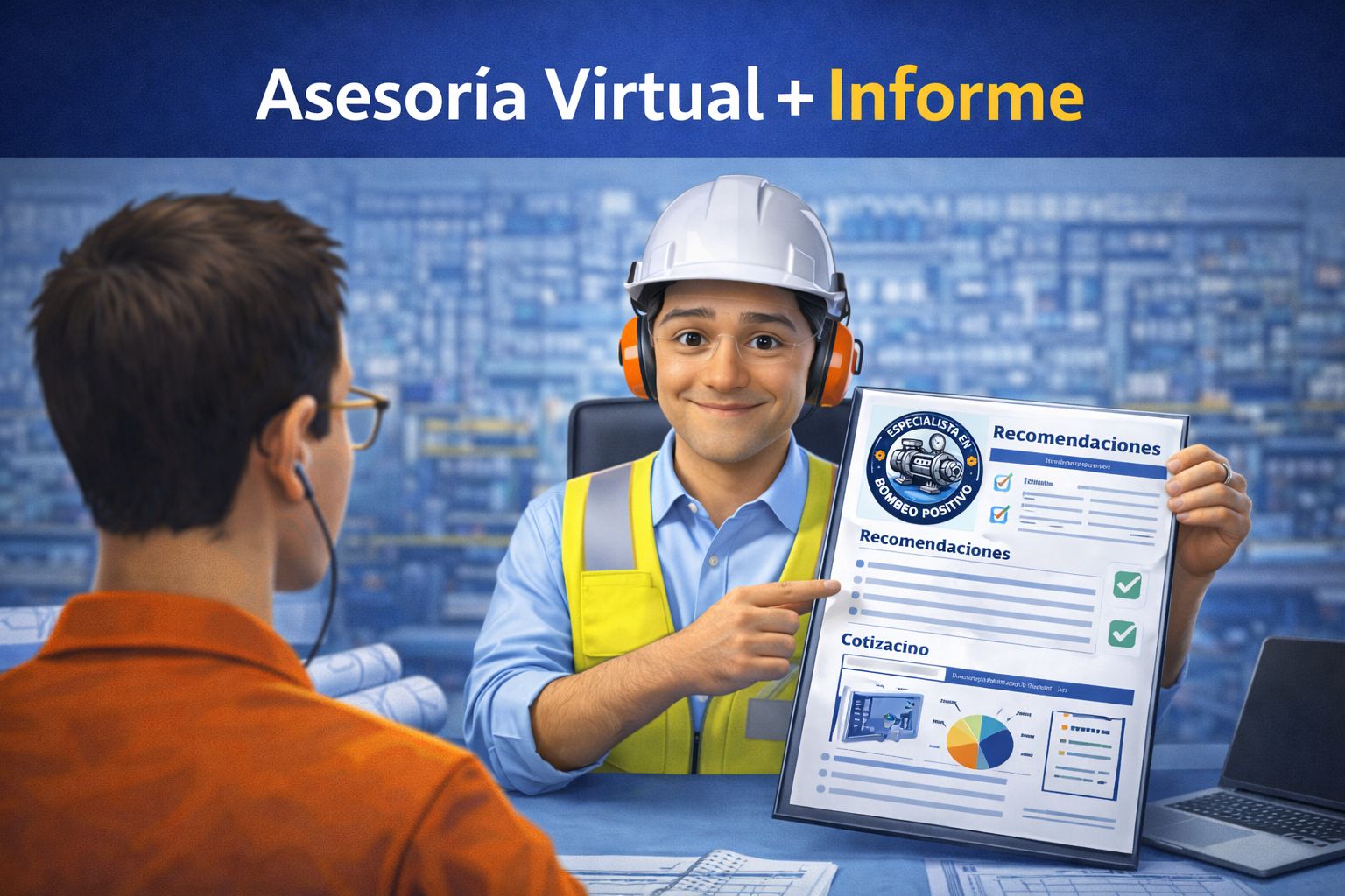 📊 Asesoría Virtual + Informe Profesional en Bombeo Positivo