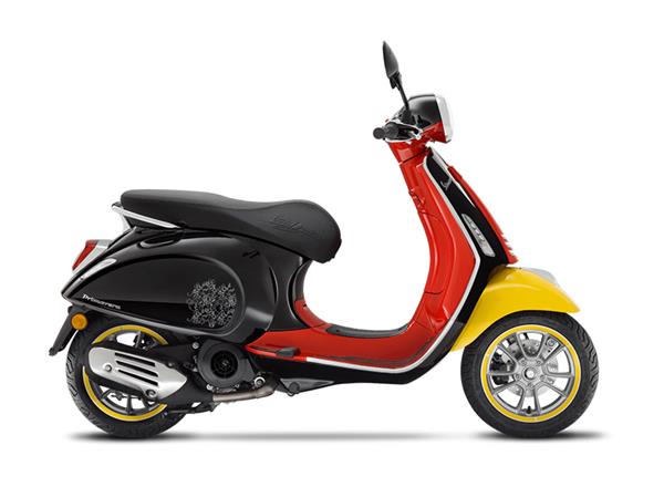 Vespa Primavera 50 Disney Mickey Mouse Edition by Vespa Euro 5