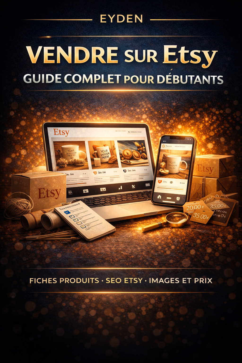 📘 E-book - Vendre sur Etsy : guide complet pour débutants