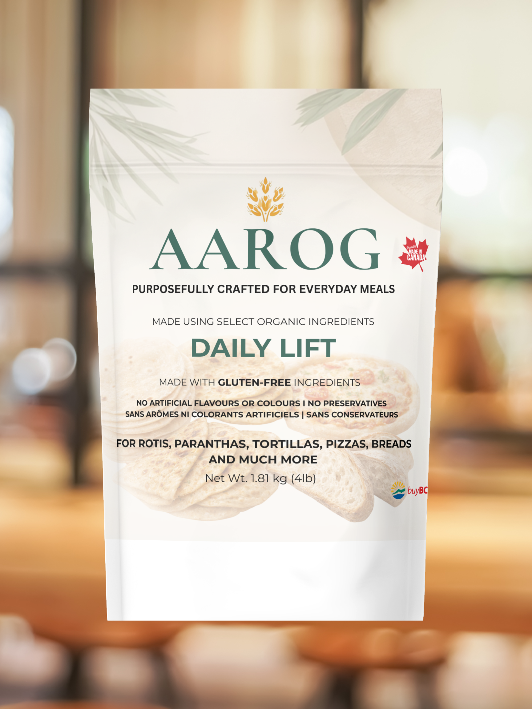 DailyLift – Gluten-Free Multi-Grain Flour for Soft Rotis & Everyday Cooking