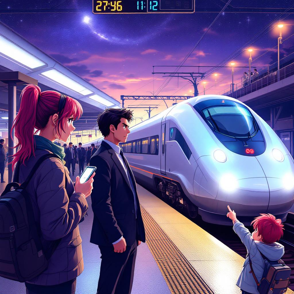 Five Minutes Before the Train