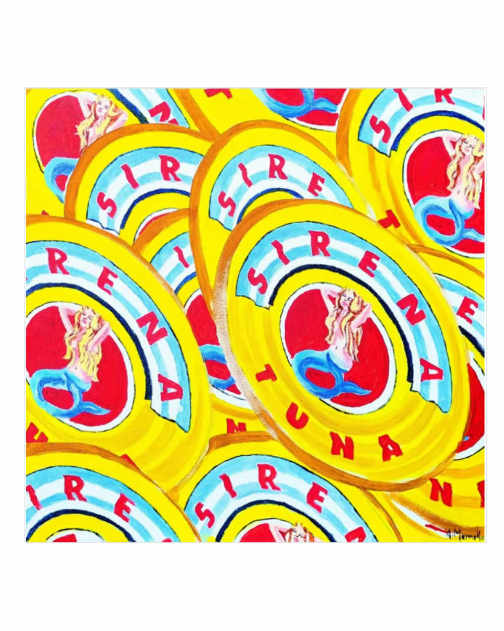 SIRENA TUNA LARGE ABSTRACT