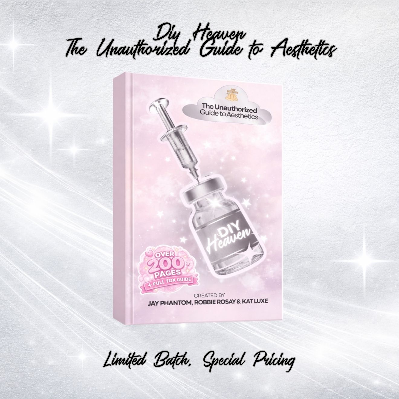 Limited Batch, Special Pricing | DIY Heaven: The Unauthorized Guide to Aesthetics (Read Description)