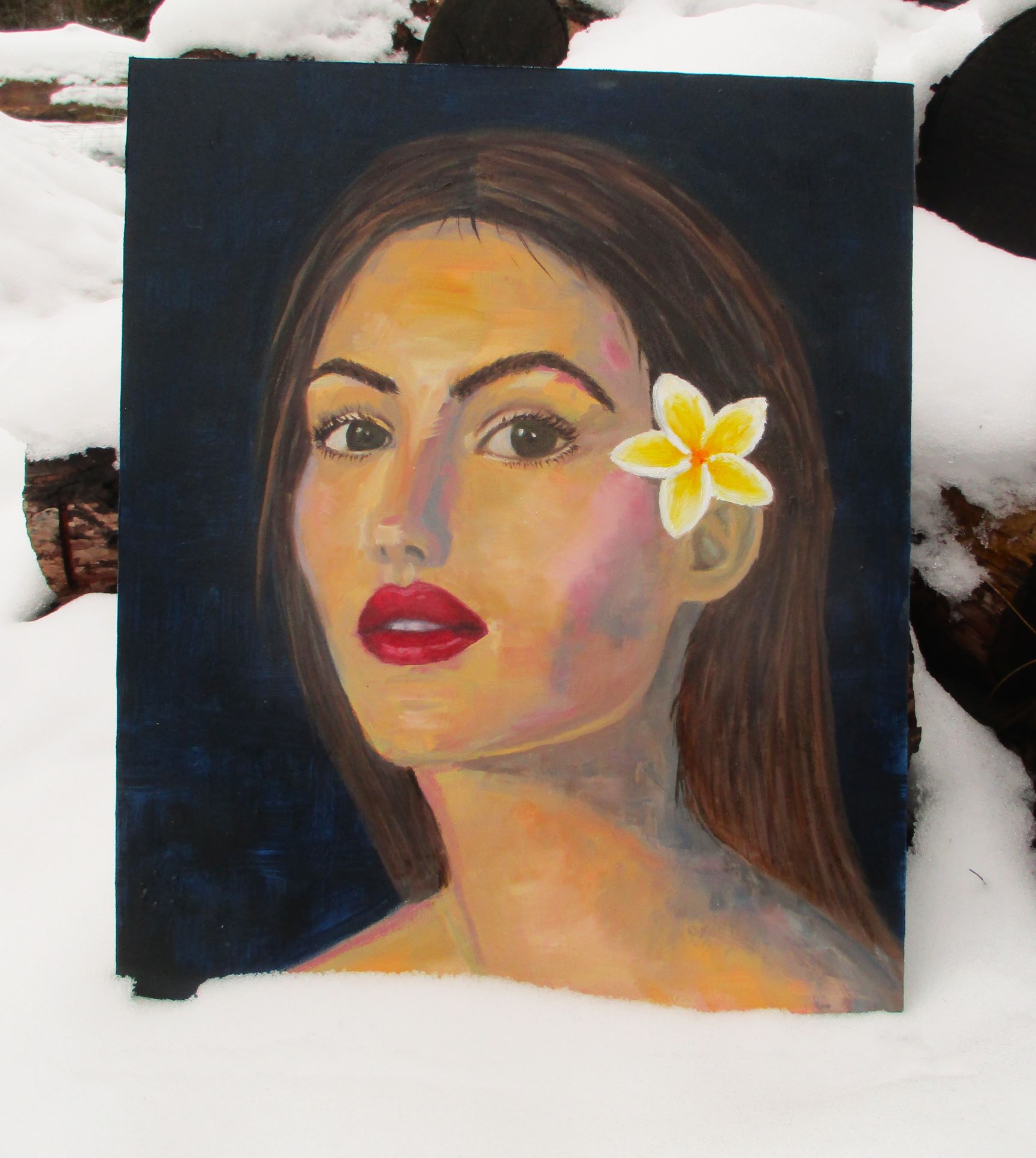 Oil Painting  Portrait Original