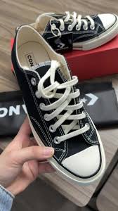 Classic Black Canvas Sneakers