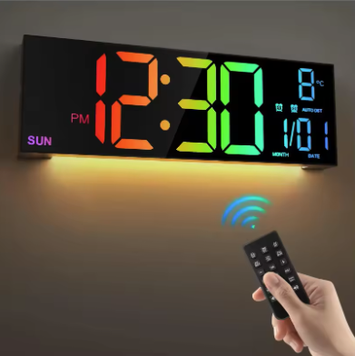 Digital LED Wall Clock